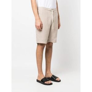 Vince Hemp Lightweight Shorts Drawstring Waist Beige Size XL NWT